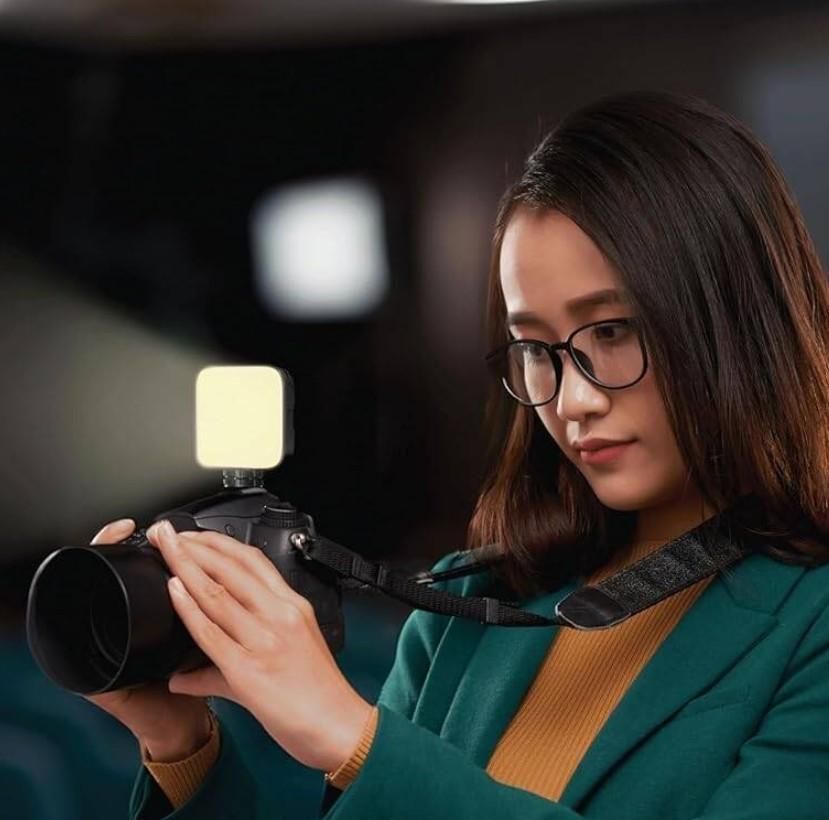 LED Video Light with Phone Holder Clip