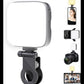 LED Video Light with Phone Holder Clip