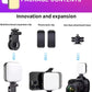 LED Video Light with Phone Holder Clip